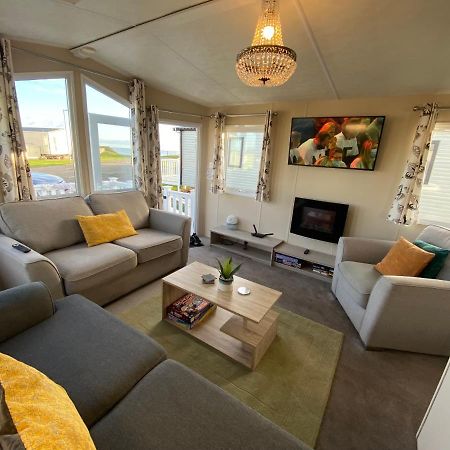 Cosy & Modern Private Seaview Caravan North Seaton Exteriér fotografie