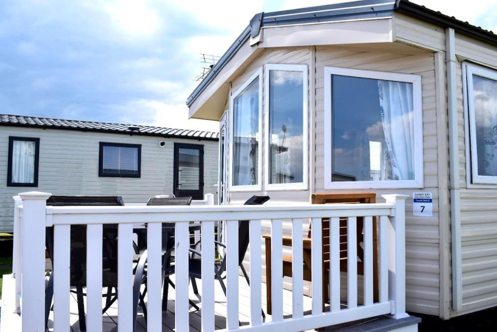 Cosy & Modern Private Seaview Caravan North Seaton Exteriér fotografie