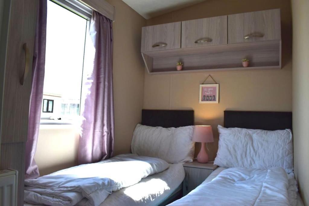 Cosy & Modern Private Seaview Caravan North Seaton Exteriér fotografie