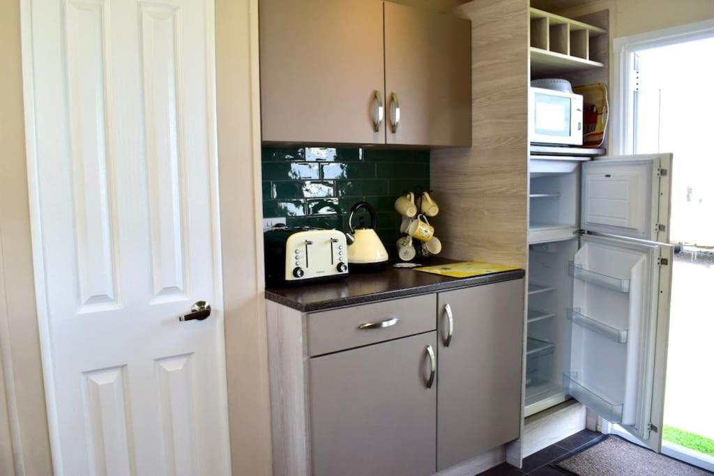 Cosy & Modern Private Seaview Caravan North Seaton Exteriér fotografie