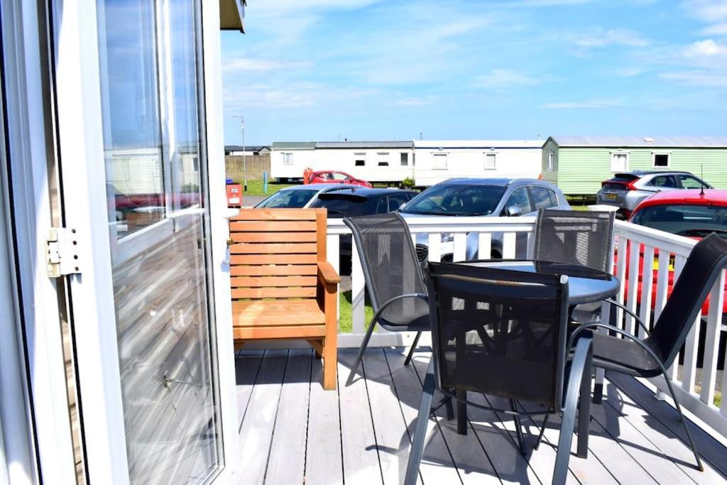 Cosy & Modern Private Seaview Caravan North Seaton Exteriér fotografie